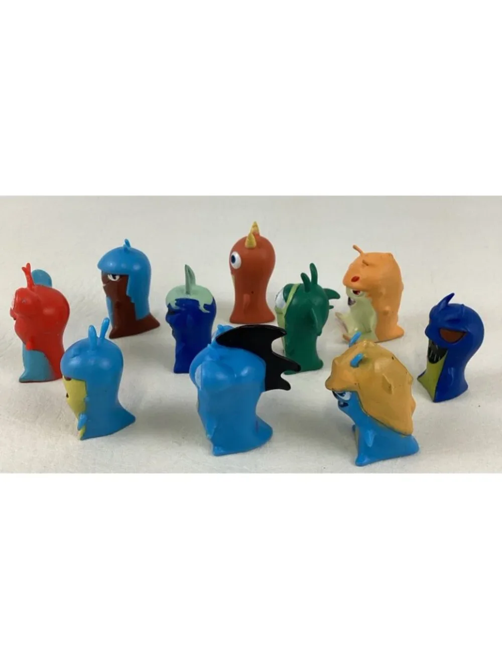 Slugterra Elemental Slugs Mini Action Figure Lot Crystald Doc Tormato Frostfang